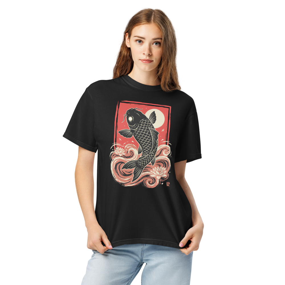 Electric Bloom Koi Tee – Yui Style