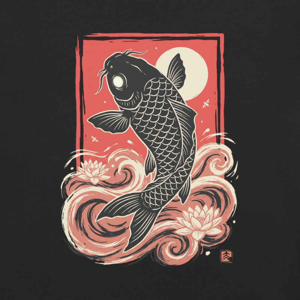 Electric Bloom Koi Tee – Yui Style