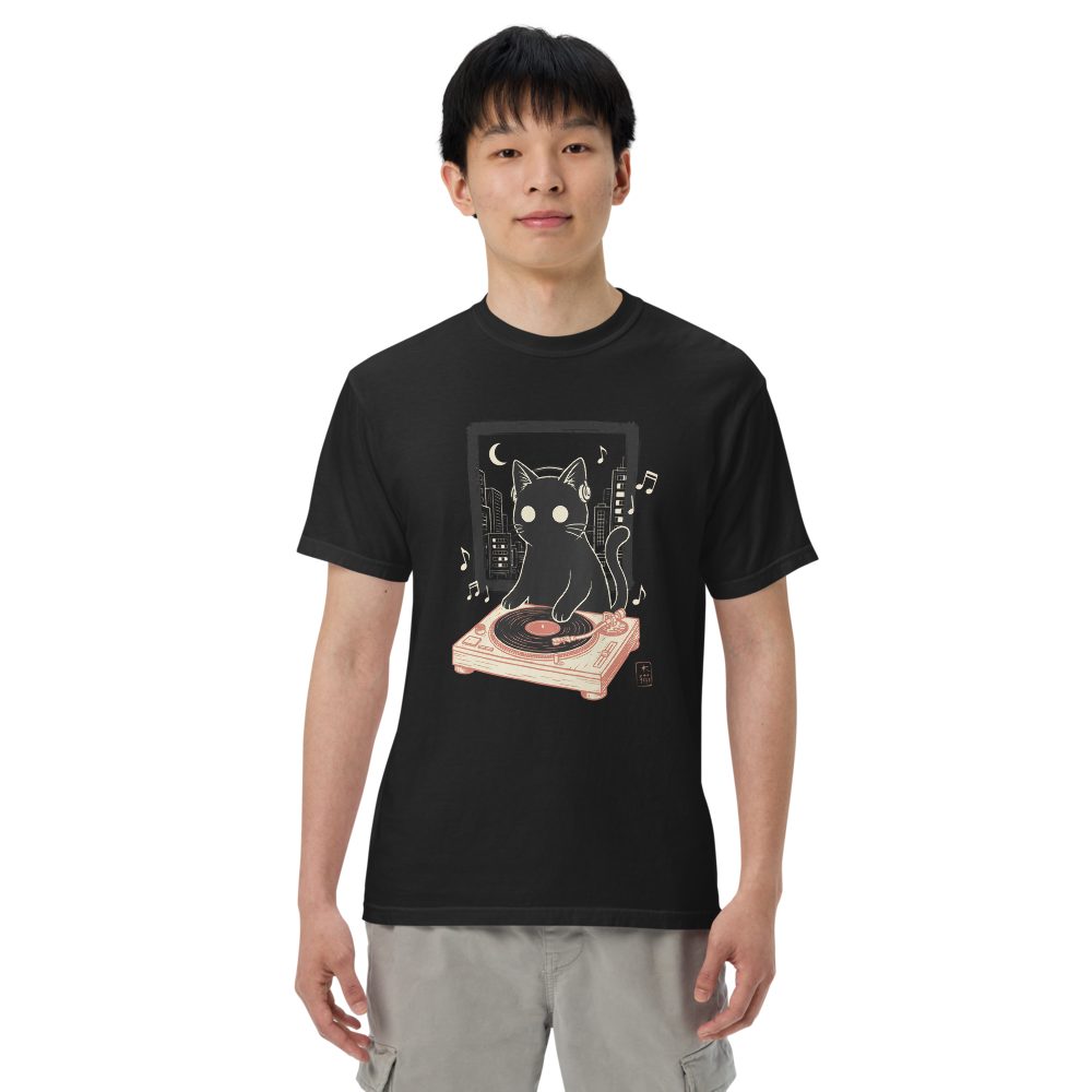 Neon Riot Cat DJ Tee – Yui Style